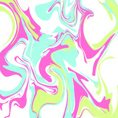 Fototapeta na wymiar Liquid paint wave abstract minimal seamless repeat pattern.