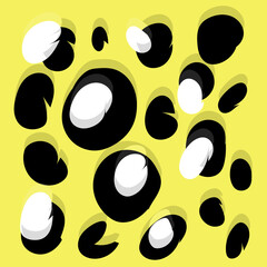 Animals abstract art vector design.