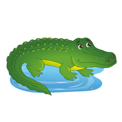  funny African animal. jungle. vector illustration