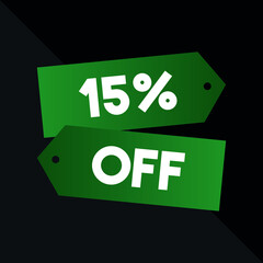 15 off neon white and green in a black background sale