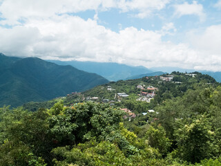 Fototapeta premium Beautiful scenery at Cingjing Farm 