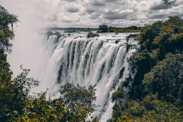 Waterfall in Africa