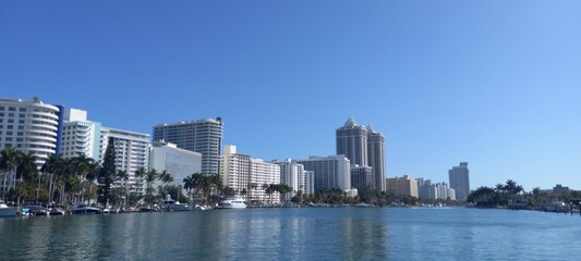 Fototapeta premium city skyline Miami Florida