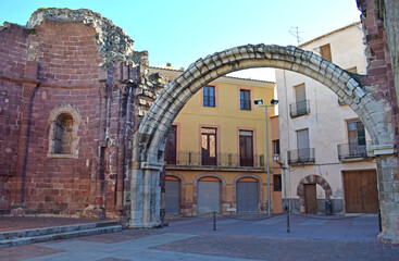 Iglesia Vieja, La Purísima Sangre en Alcover Tarragona España
