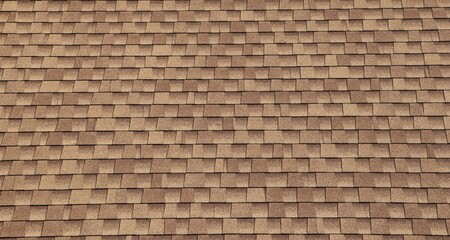 Brown Roof Shingles background and texture
