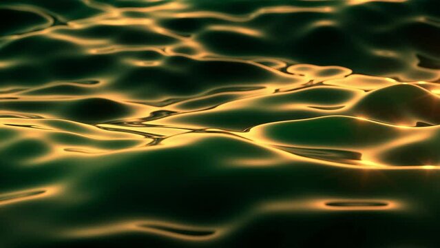 gold background with water