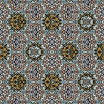 Traditional ajrakh floral pattern to make festival dress, decorative ornament, digital paper print. Ethnical motifs for mandala design, fabric print, interior decoration
