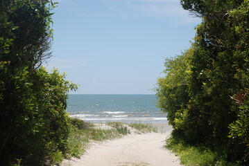 pathway to the beach