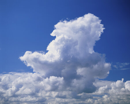 Clouds in a blue sky