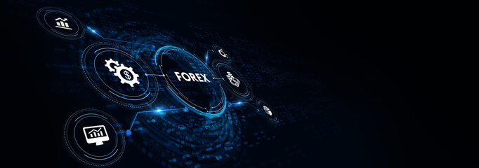 Business, Technology, Internet and network concept. Financial Graph. Stock Market chart. Forex Investment. 3d illustration