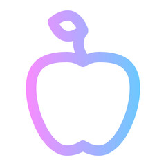 apple gradient icon