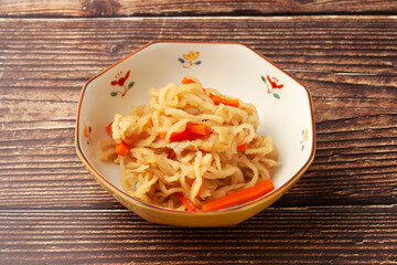 切り干し大根の煮物