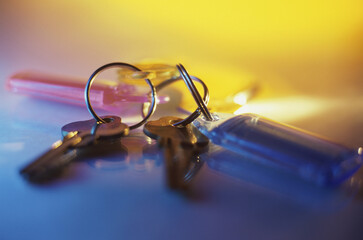 Close-up of a bunch of keys