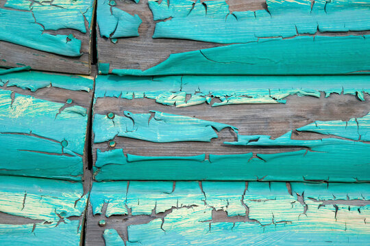 Paint Peeling From Planks