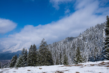 Landscape near Garmisch-Partenkirchen in Bavaria