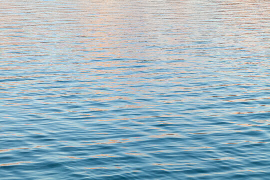 Natural pattern on water, Hood Canal, Seabeck, Kitsap County, Washington State, USA