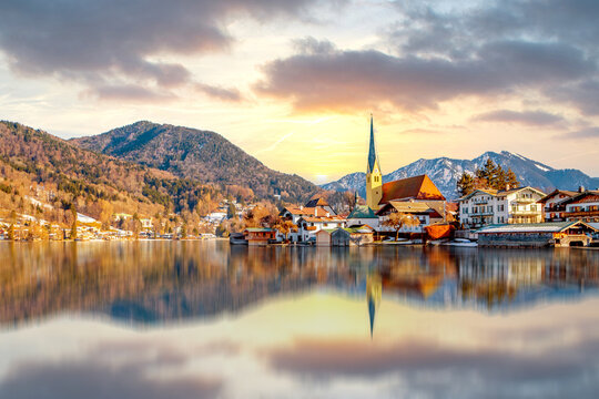 Rottach Egern, Tegernsee, Bayern, Deutschland 