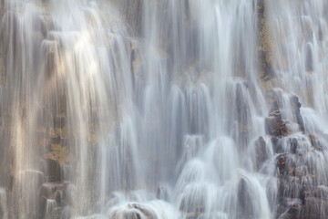USA, Washington State, Stehekin, Agnes Gorge Trail, Waterfall