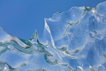 USA, Alaska, Glacier Bay National Park, McBride Glacier, Chunk of Ice