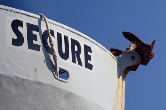 USA, Washington State, Detail of ship