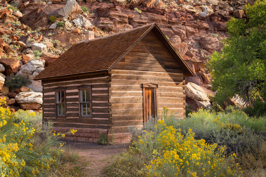 Historic Fruita schoolhouse - Utah, Capital Reef National Park