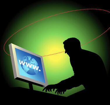 World Wide Webman 1 2006 Linda Braucht (20th C. American) Computer Graphics