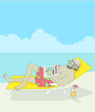 George Retirement Linda Braucht (b.20th C. American) Computer graphics