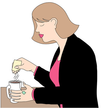 Tea Lady Linda Braucht (b.20th C. American) Computer graphics