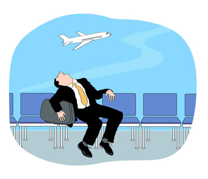 Flying Woes 1, Linda Braucht (20th Century/American), Computer Graphics