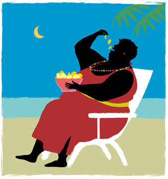 Beach Party, illustration