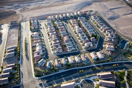 Aerial view of a city, Las Vegas, Clark County, Nevada, USA