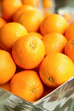 Close-up of oranges