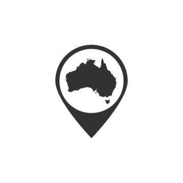 recommend clip art: Australia icon design illustration template