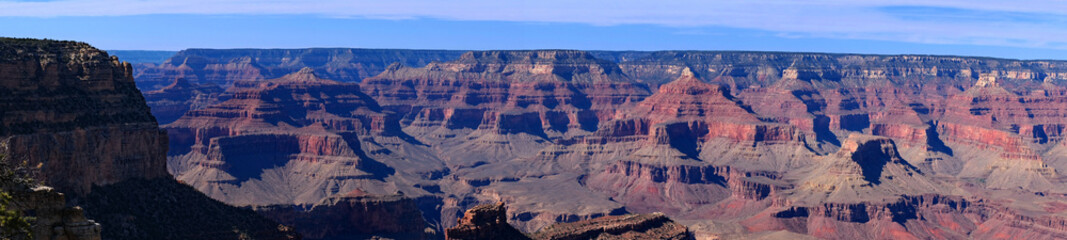 Fototapeta na wymiar Grand Canyon - Rim Trail Panorama