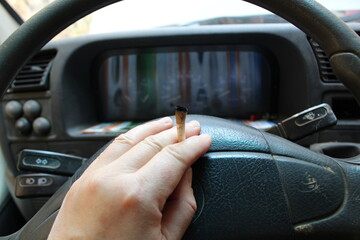 fumer ou  conduire