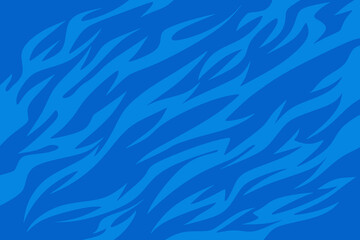 Abstract background with blue flame pattern