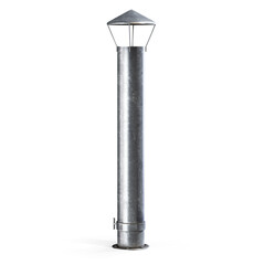 Vintage air horn with rubber bulb 3d render