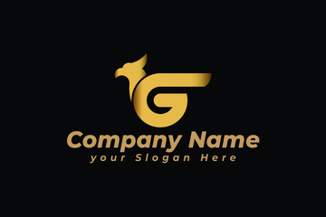 G letter Bird logo design