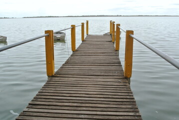 Naklejka premium lago lake