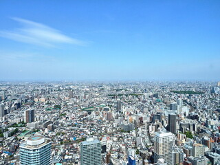 Fototapeta premium サンシャイン展望台から見た街並み