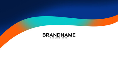 colorful gradient business card template abstract business card vector illustration