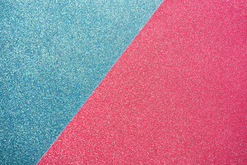 Fototapeta premium Colored backgrounds, colored backgrounds formed with EVAs with glitter, selective focus.