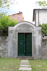 Old door in San Salvatore, Italian Riviera | Next to the Basilica del Fieschi