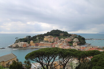 Fototapeta na wymiar Sestri Levante, Liguria | Silent Bay