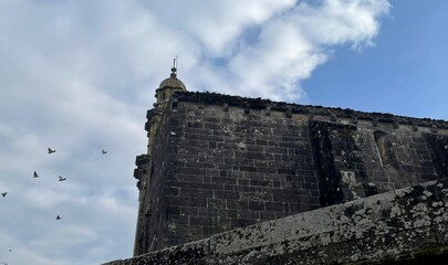 Fototapeta na wymiar Iglesia en Rianxo, Galicia