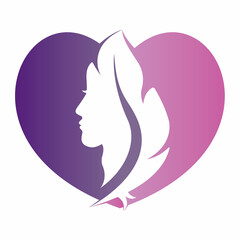 Soft Beauty Logo Template Design Vector. Spa and Salon logo template.