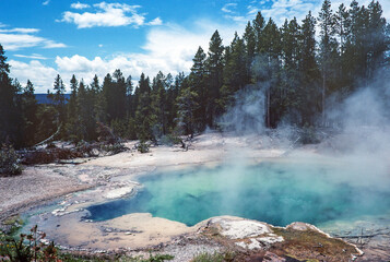 Thermal Pool at Yellowstone National Park