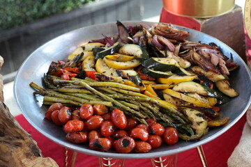 grilled veggies 