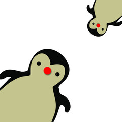 cartoon penguins