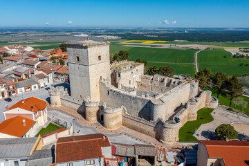 Image of Castle at Portillo Valladolid Castilla y Leon Spain